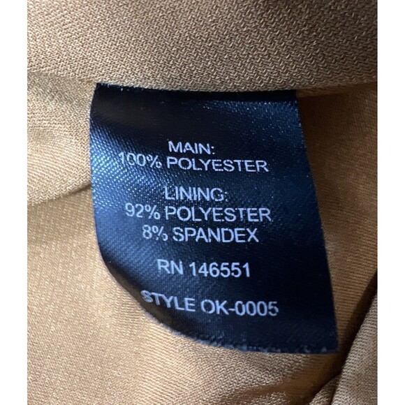 Octavia Faux Suede Knee Length Skirt Boho Fall Winter Size Medium - Picture 8 of 14